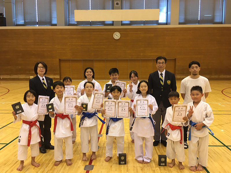 さいたま市民スポーツ大会　岩槻空手道大会入賞者